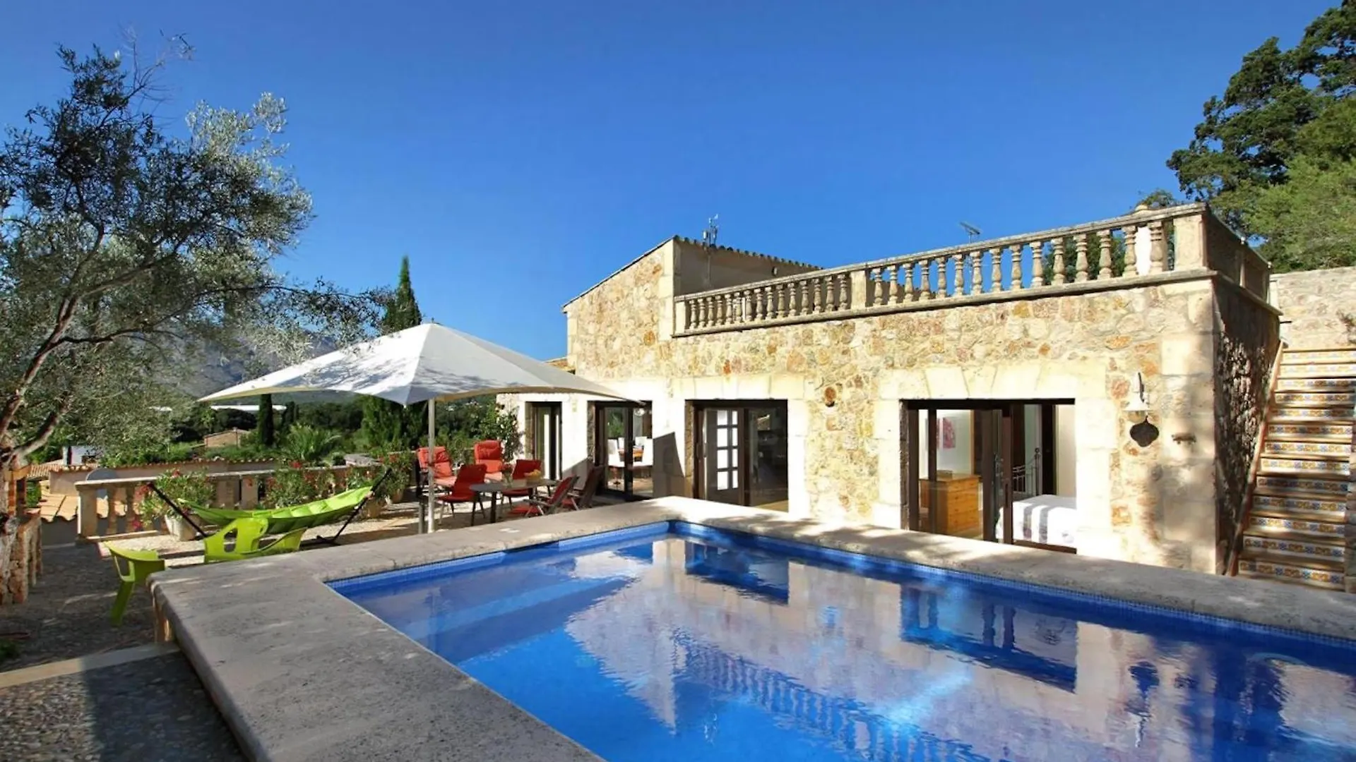 Ferienhaus Llop In Pollenca Mit Grill Und Garten